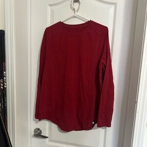 Young LA Men's Red Long Sleeve Shirt